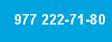 977 222-71-80 977 222-71-80